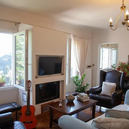 Lorantina Luxury Sea View House With Starlink Wifi Near Barbati & Ipsos Εξοχικό σπίτι Σπαρτύλας