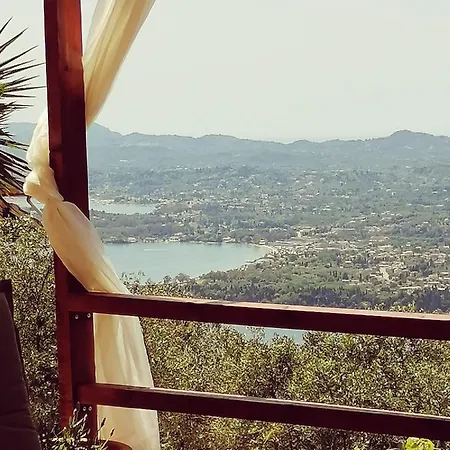 Lorantina Luxury Sea View House With Starlink Wifi Near Barbati & Ipsos * Σπαρτύλας