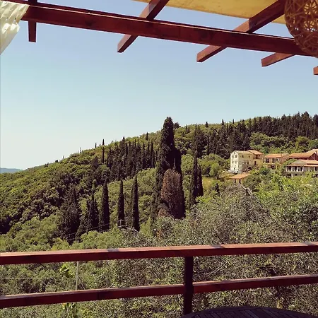 Lorantina Luxury Sea View House Close To Barbati & Ipsos With Starlink Wifi