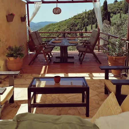 Landhaus Lorantina Sea View House - Near Barbati -corfu Spartylas