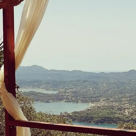 Lorantina Luxury Sea View House With Starlink Wifi Near Barbati & Ipsos