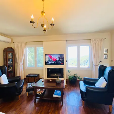 Lorantina Sea View House - Near Barbati -corfu Landhaus Spartylas
