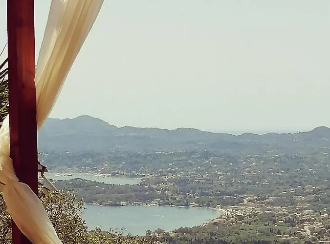 Lorantina Luxury Sea View House With Starlink Wifi Near Barbati & Ipsos