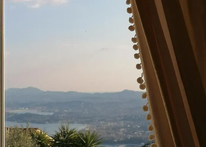 Lorantina Luxury Sea View House With Starlink Wifi Near Barbati & Ipsos
