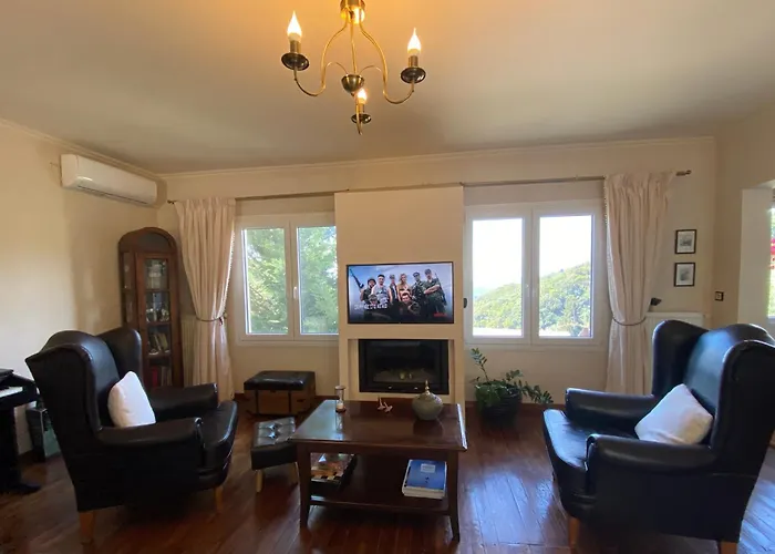 Εξοχικό σπίτι Lorantina Luxury Sea View House With Starlink Wifi Near Barbati & Ipsos Σπαρτύλας